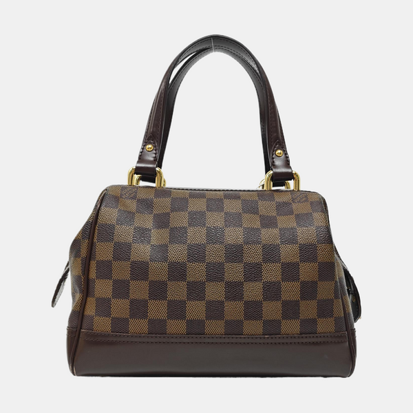KNIGHTSBRIDGE Damier Ebene Coated Canvas Brown