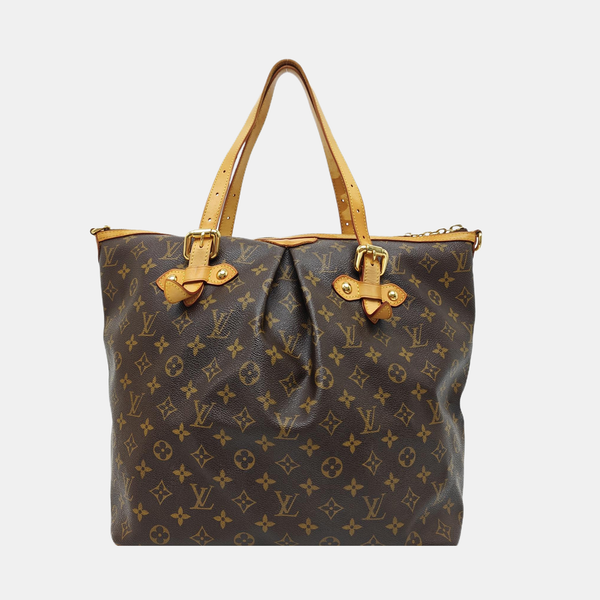 PALERMO GM Monogram Coated Canvas Brown