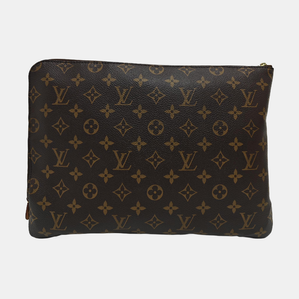 Etui Voyage MM Monogram Coated Canvas Brown