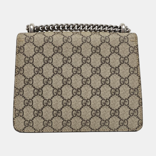 Dionysus Mini Monogram Lona Revestida Beige