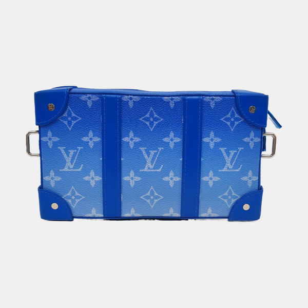 WALLET TRUNK Monogram Coated Canvas Blue