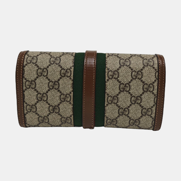 Authenticated pre-owned Jackie 1961 Monogram Coated Canvas Beige - Shoulder Bag at Looply
