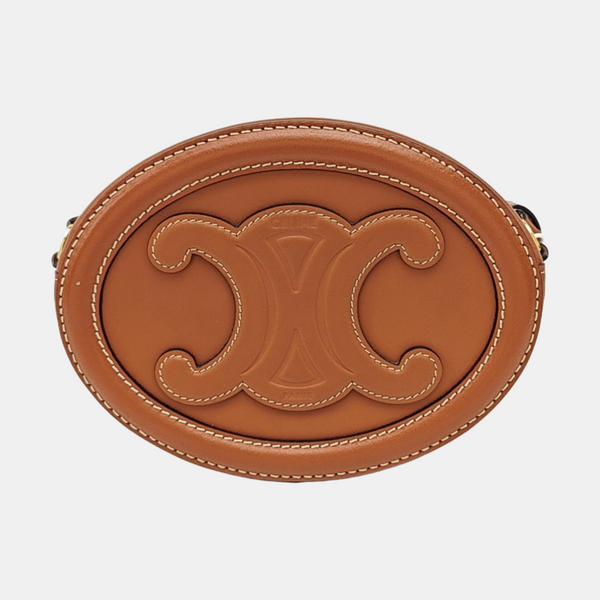 TRIOMPHE Small Calfskin Brown