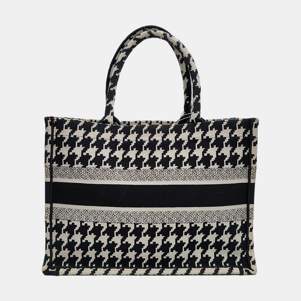Book Tote Medium Fabric Black