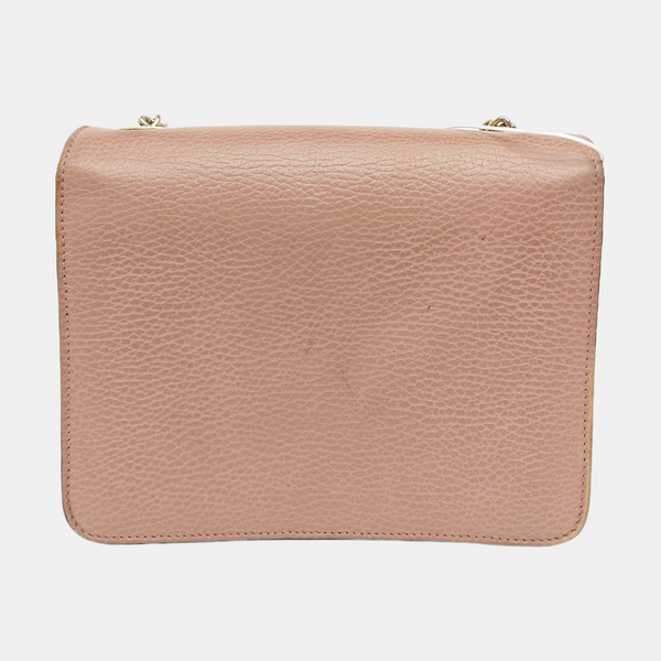 Interlocking G Small Calfskin Pink