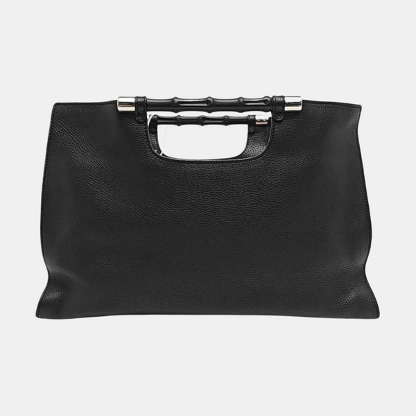 Authenticated pre-owned Bamboo 1947 Calfskin Black - Shoulder Bag at Looply