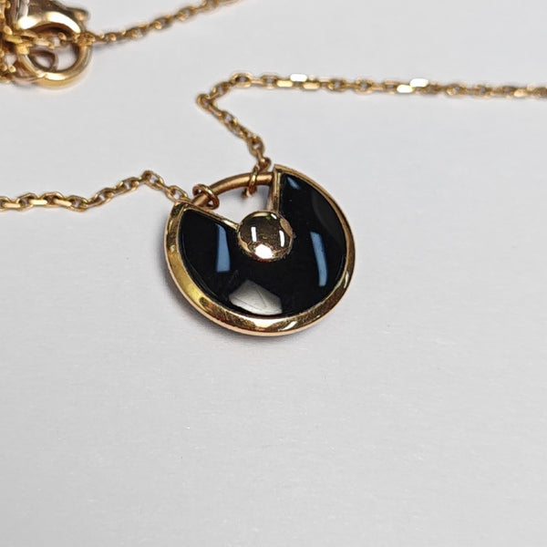 AMULETTE DE CARTIER 18k Rose Gold Necklace