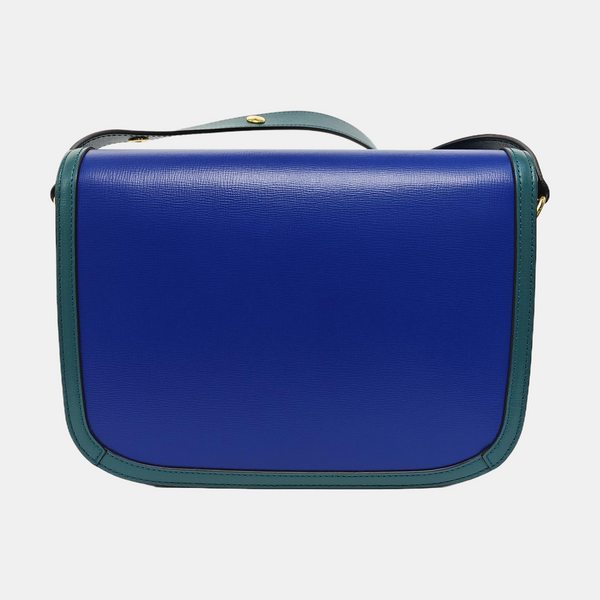 Horsebit 1955 Small Quilted Calfskin Blue