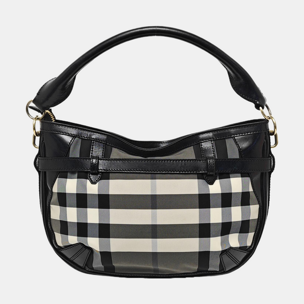 Canvas Top Handle Bag Black
