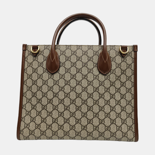 Retro Small Monogram Coated Canvas Brown