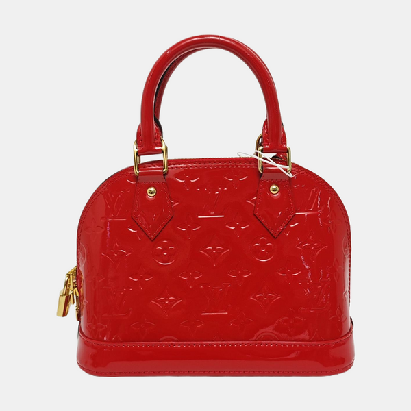 ALMA BB Monogram Charol Rojo