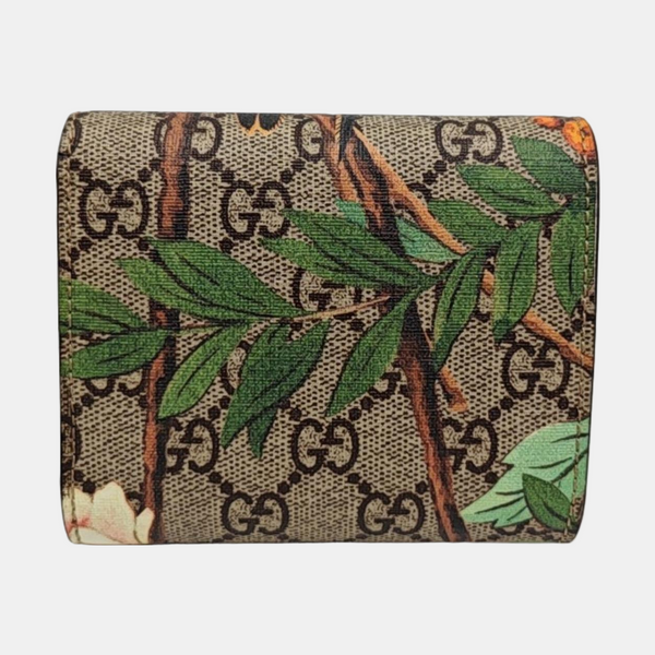 Padlock Monogram Coated Canvas Beige Wallet