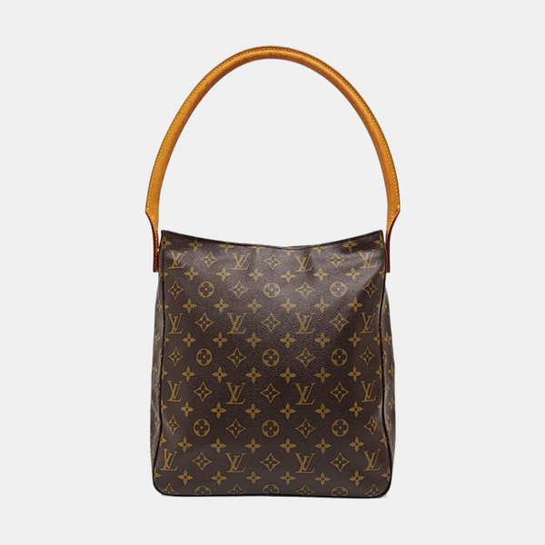 LOOPING GM Monogram Coated Canvas Brown