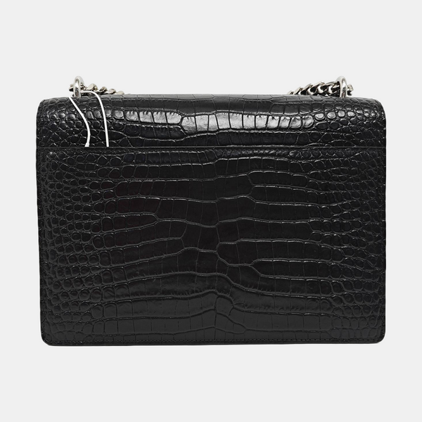 SUNSET Medium Calfskin Black