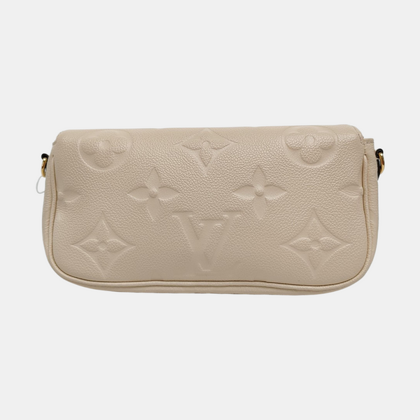IVY Monogram Calfskin Beige