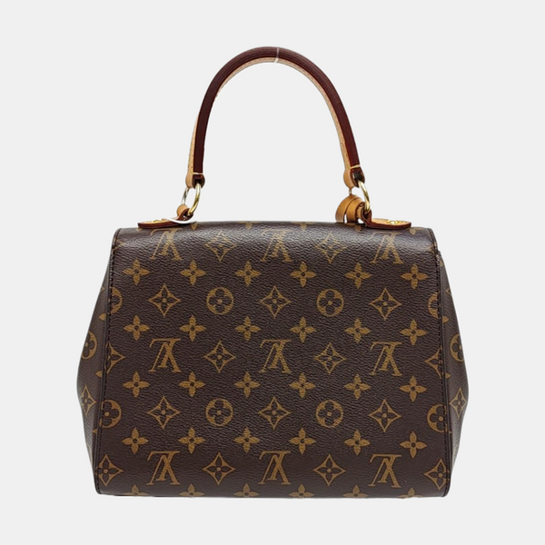 CLUNY PM Monogram Coated Canvas Brown