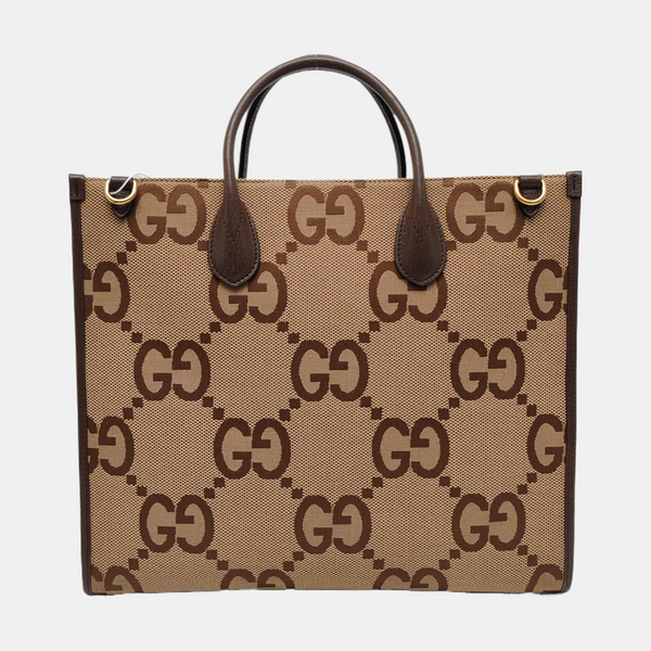 Jumbo Monogram Canvas Beige