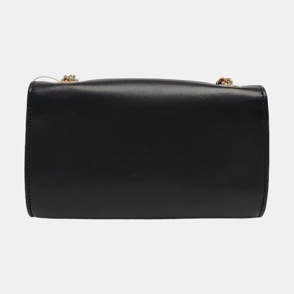 Emily Chain Calfskin Black