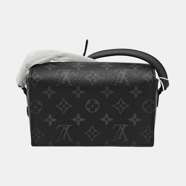 STEAMER Mini Monogram Coated Canvas Black