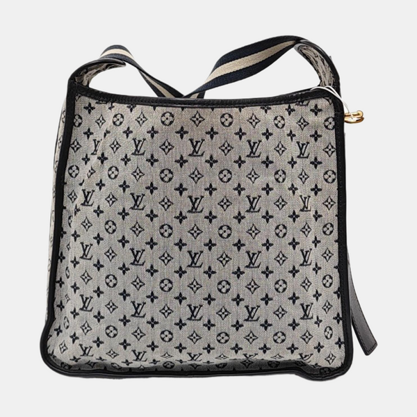 MARY KATE Monogram Canvas Blue