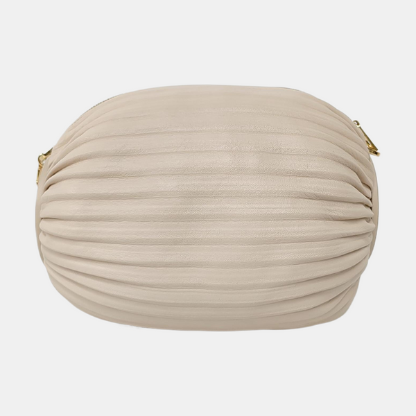 Nest Backet Calfskin White