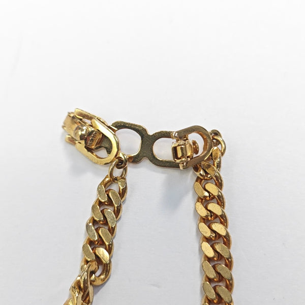 Petit CD Metal Gold Necklace