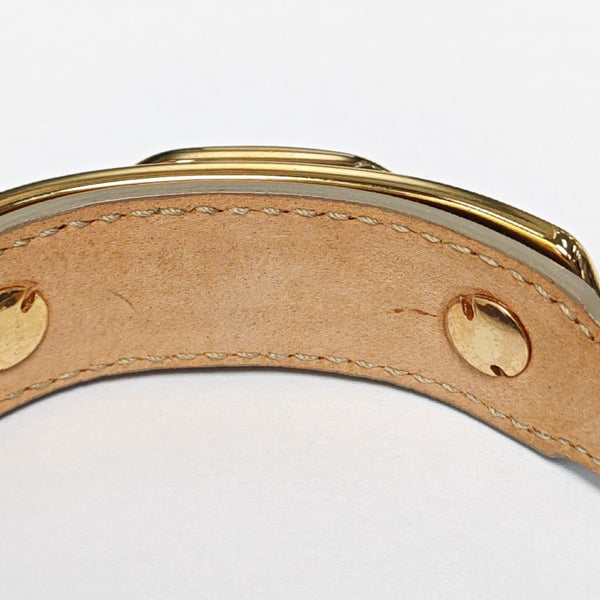 Leather Gray Bracelet