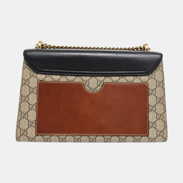 Authenticated pre-owned Padlock Medium Monogram Coated Canvas Multicolor - Shoulder Bag at Looply