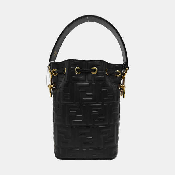 Mon Tresor Mini Calfskin Black
