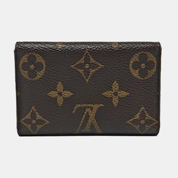 Monogram Coated Canvas Brown Key Pouch