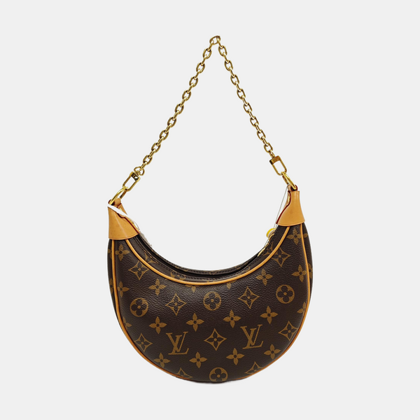 LOOP Monogram Coated Canvas Brown