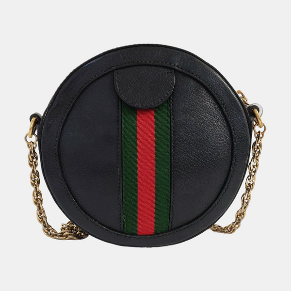 Ophidia Mini Calfskin Black