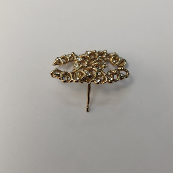 Metal Gold Stud Earrings