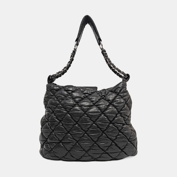 Quilted Calfskin Gray