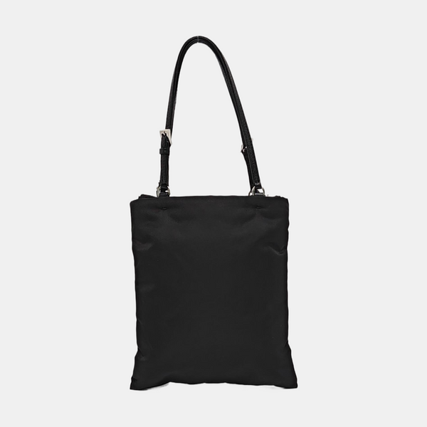 Nylon Shoulder Bag Black