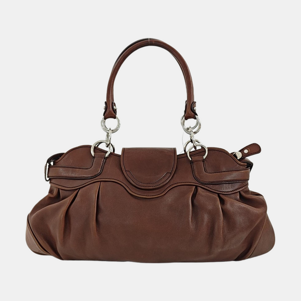 Marissa Lambskin Brown