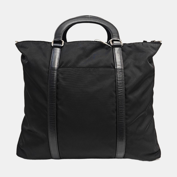 Nylon Shoulder Bag Black