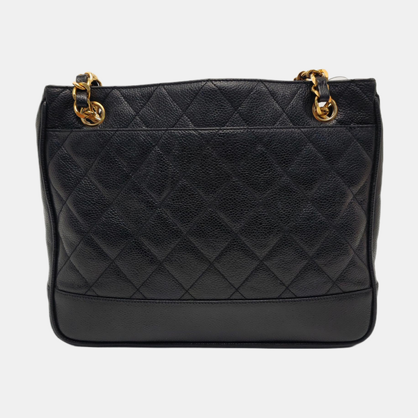 Quilted Calfskin Black