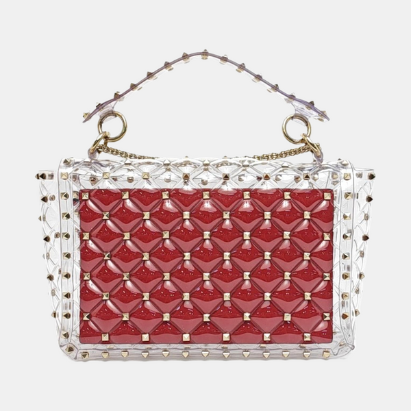 Spike Up Quilted Special Material Clear