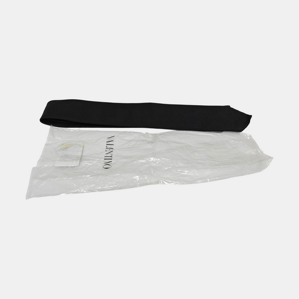 Wool Tie Black