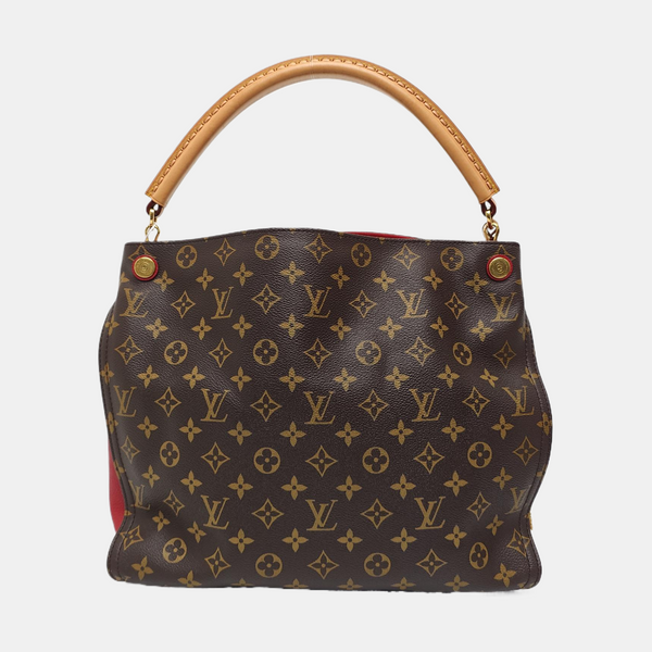 GAIA Monogram Coated Canvas Brown
