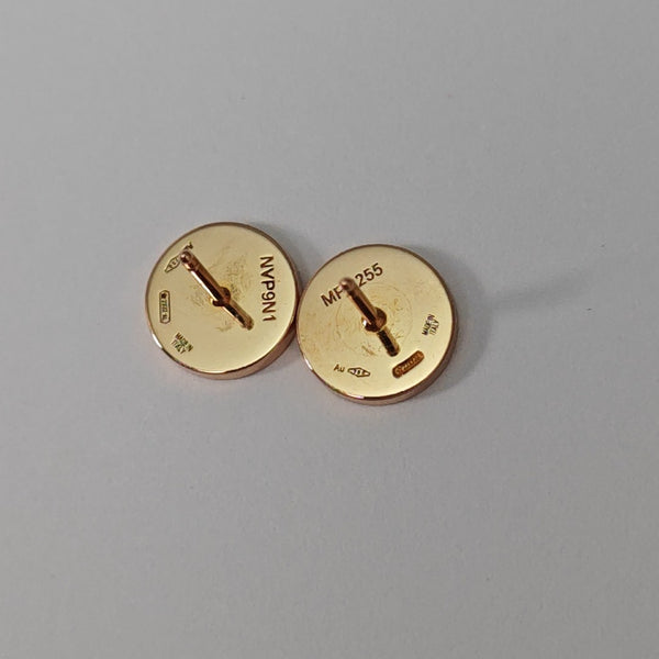 BVLGARI BVLGARI 18k Rose Gold Stud Earrings