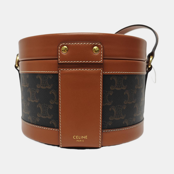TRIOMPHE Medium Coated Canvas Brown