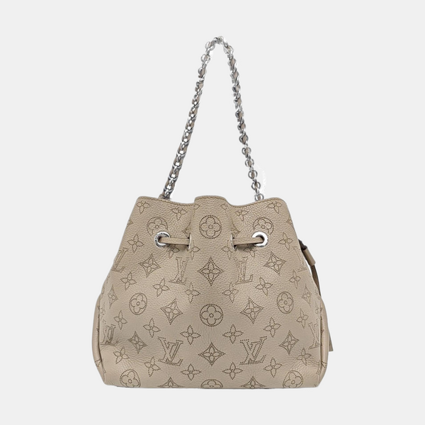 BELLA Monogram Calfskin Gray