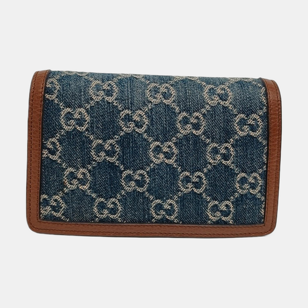 Authenticated pre-owned Dionysus Super Mini Monogram Denim Blue - Shoulder Bag at Looply