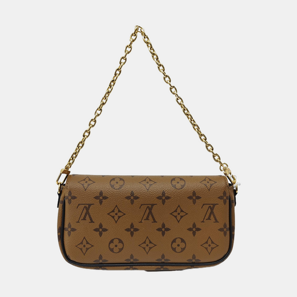 IVY Monogram Coated Canvas Brown