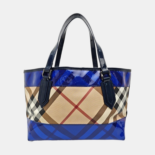 Coated Canvas Tote Bag Medium Multicolor