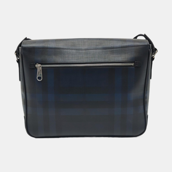 London Coated Canvas Blue