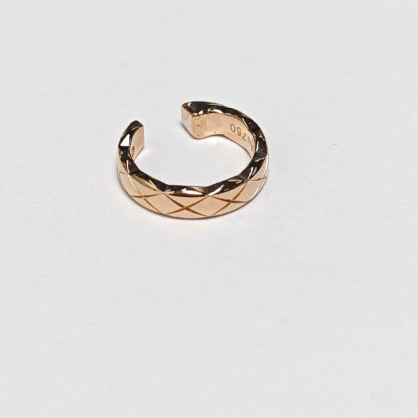COCOCRUSH 18k Rose Gold Clip On Earrings
