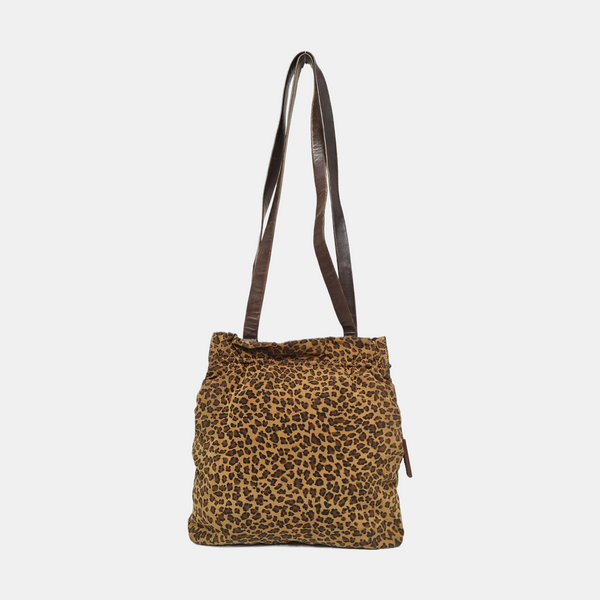 Fabric Shoulder Bag Multicolor
